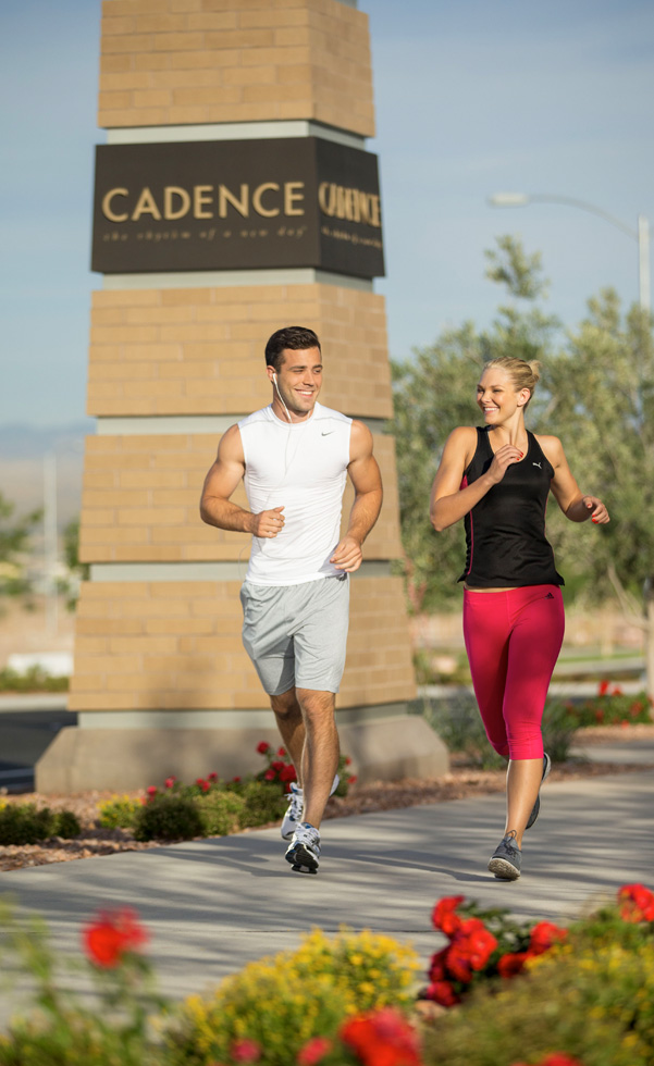 Cadence Couple Running